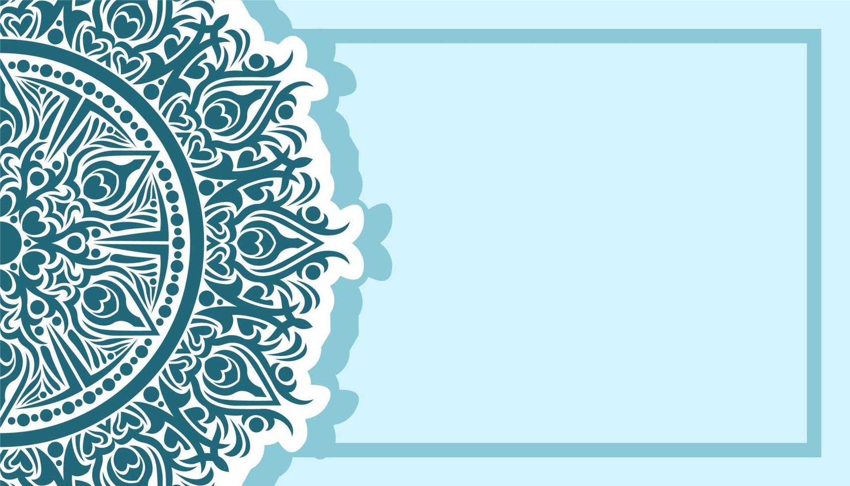 vector mandala design, for your various types of advertising needs