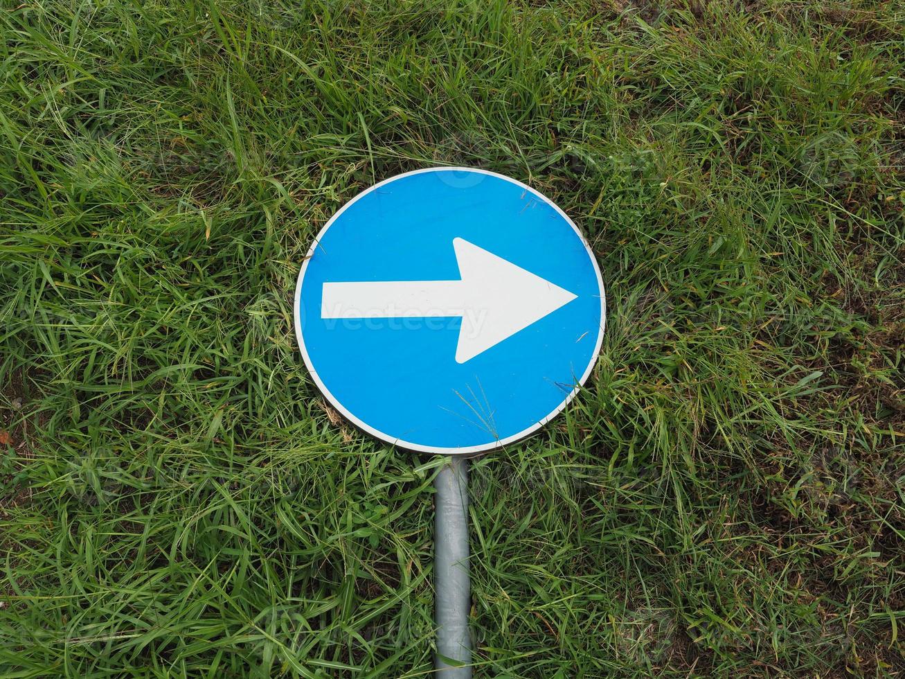 Direction arrow sign photo