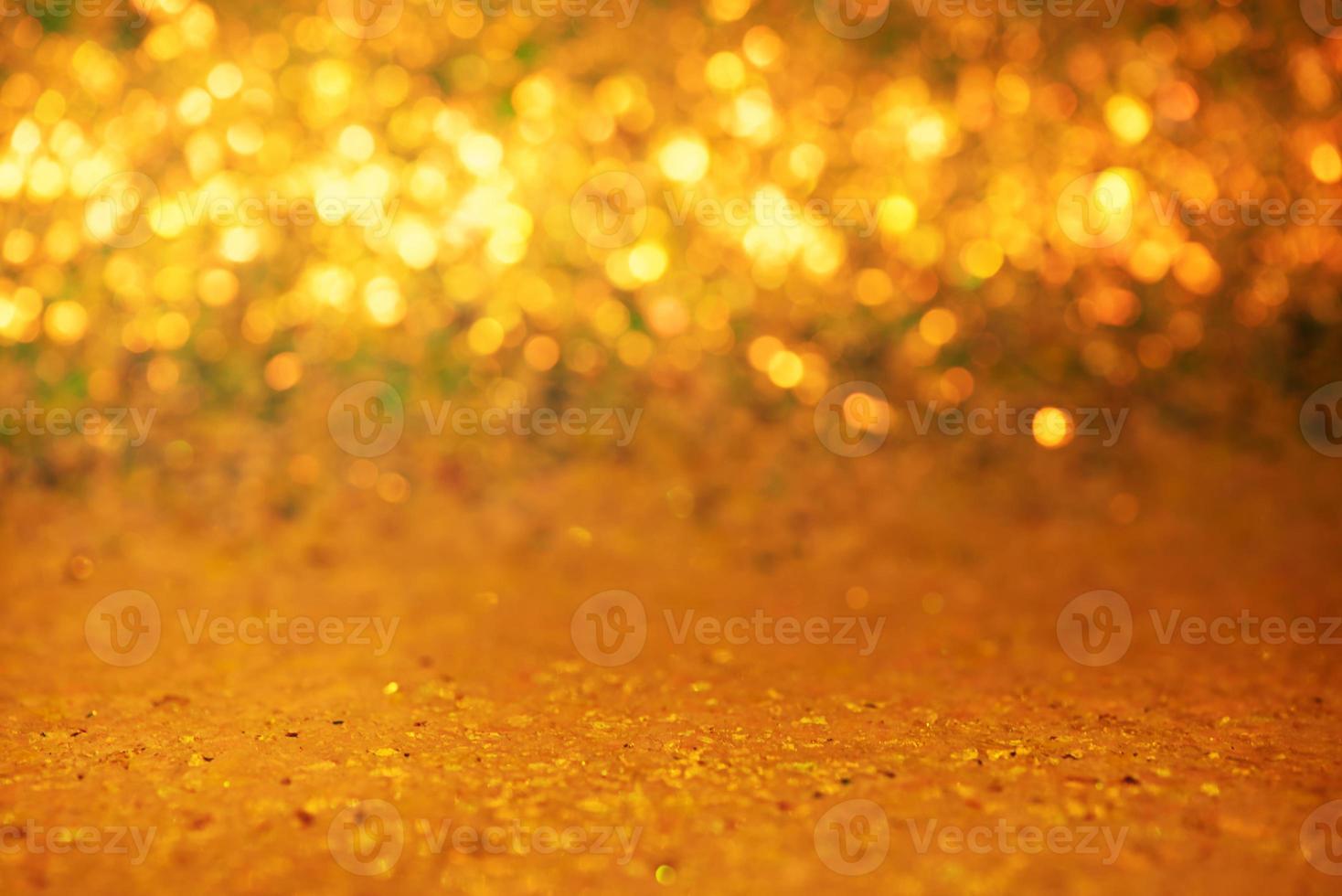 Holiday yellow and red shiny background. photo