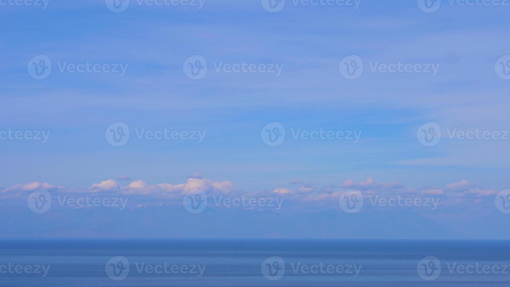 Lake Baikal Olkhon Island in a sunny day, Irkutsk Russia photo