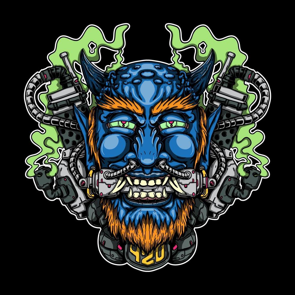 Demon Junkies graphic vector