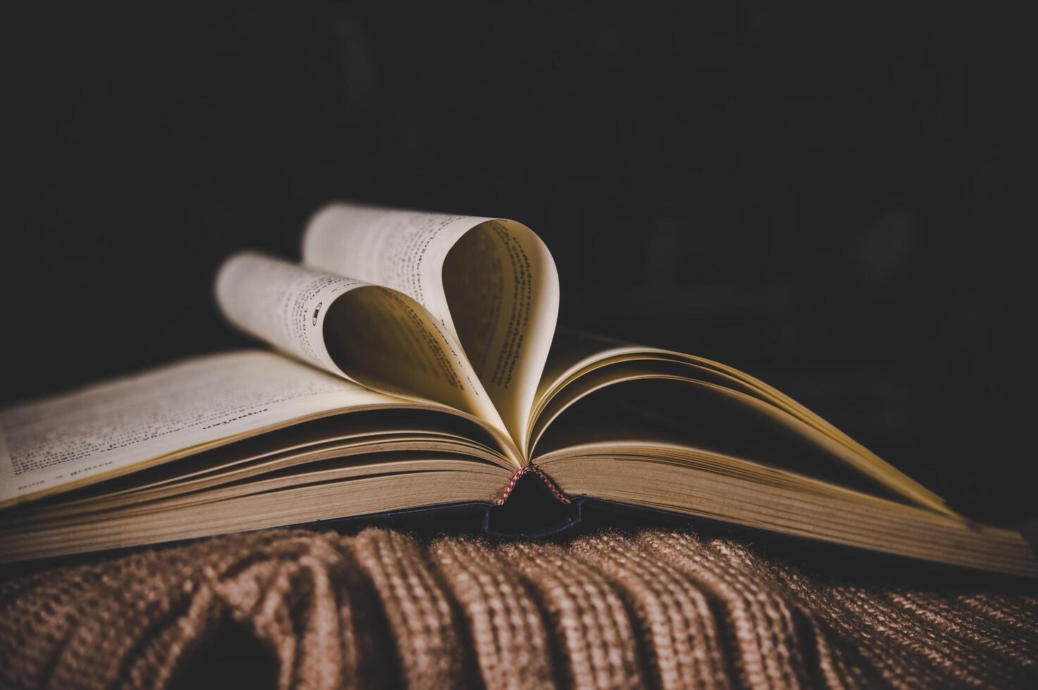 open book in the classroom photo