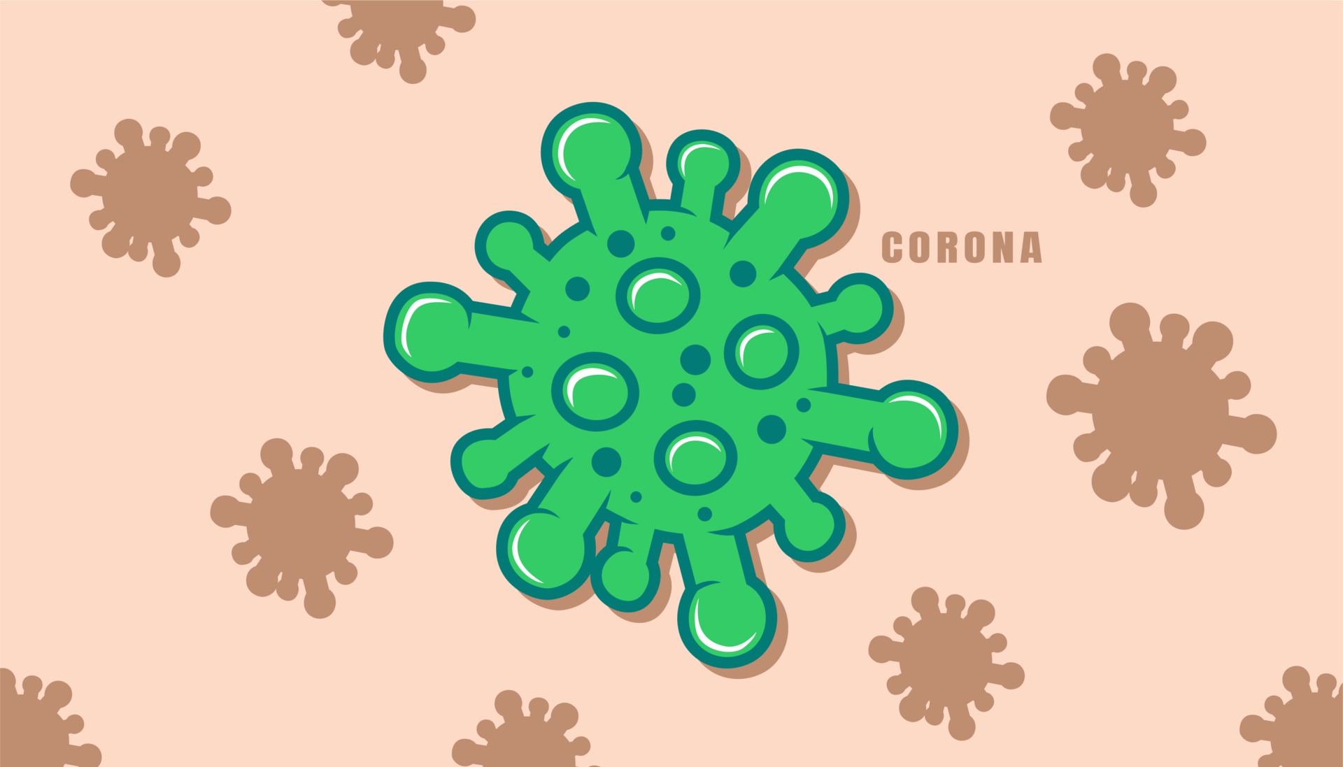 Corona vector background. 3385023 Vector Art at Vecteezy