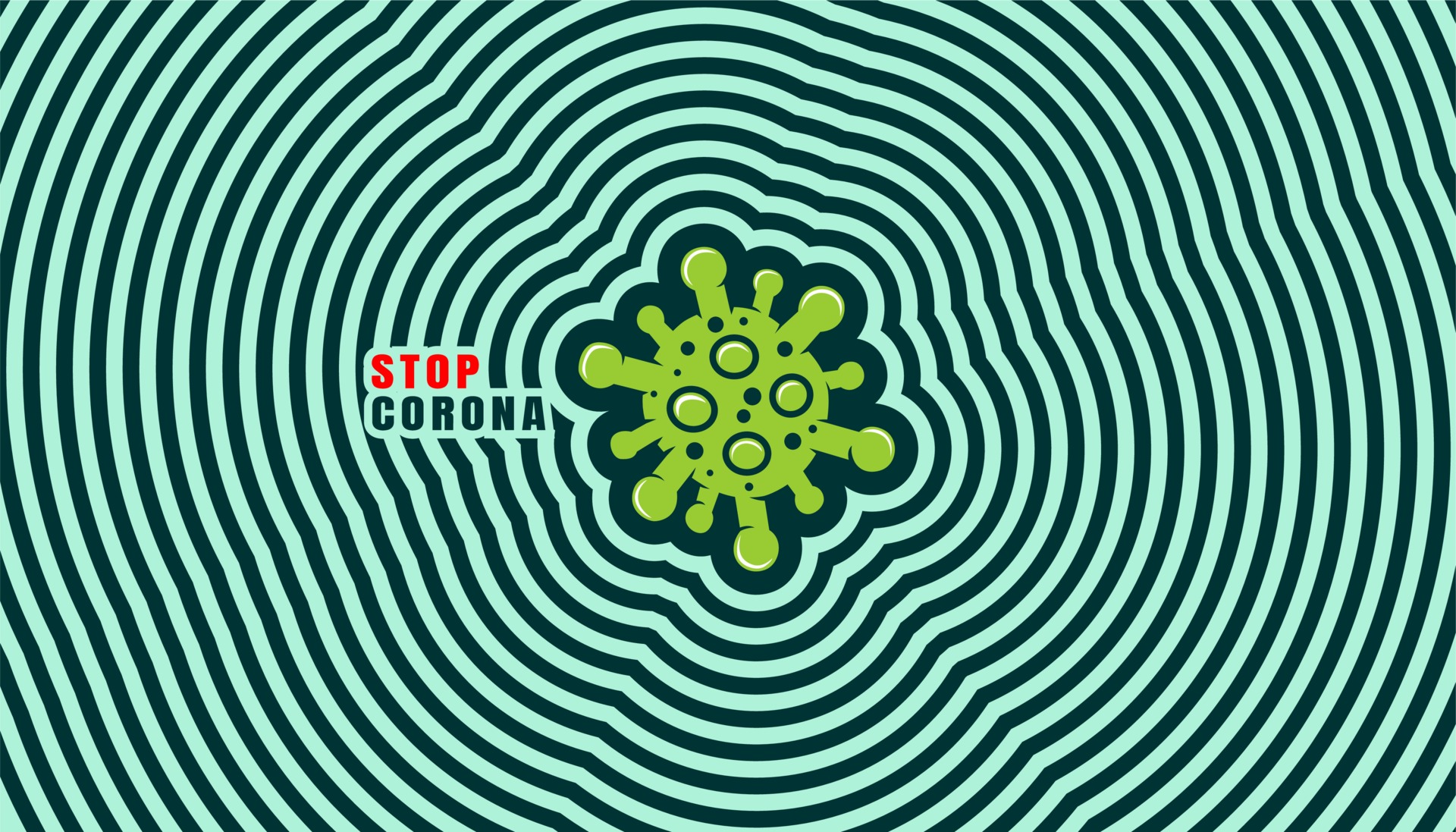 Corona vector background. 3385027 Vector Art at Vecteezy