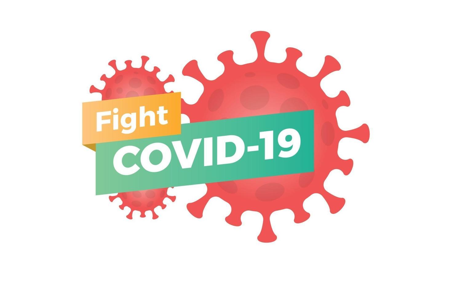 Stop Corona Virus Covid-19 vector