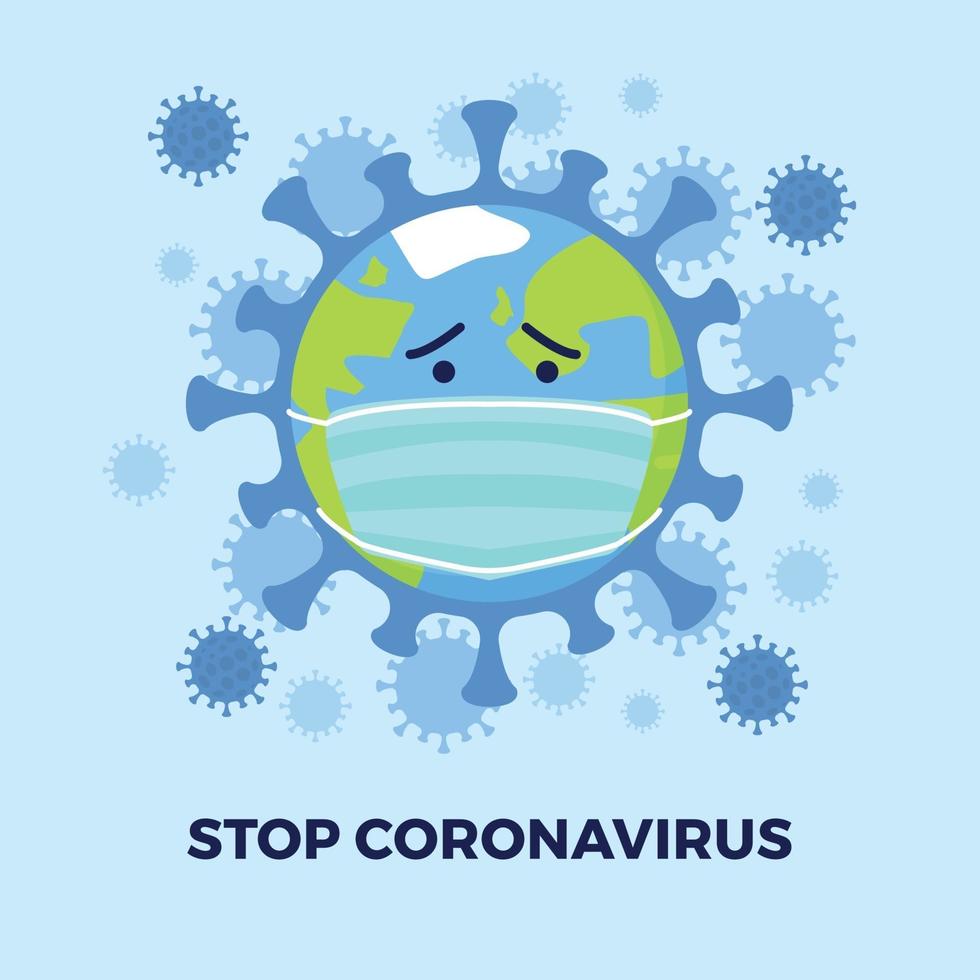 Stop Corona Virus Covid-19 vector