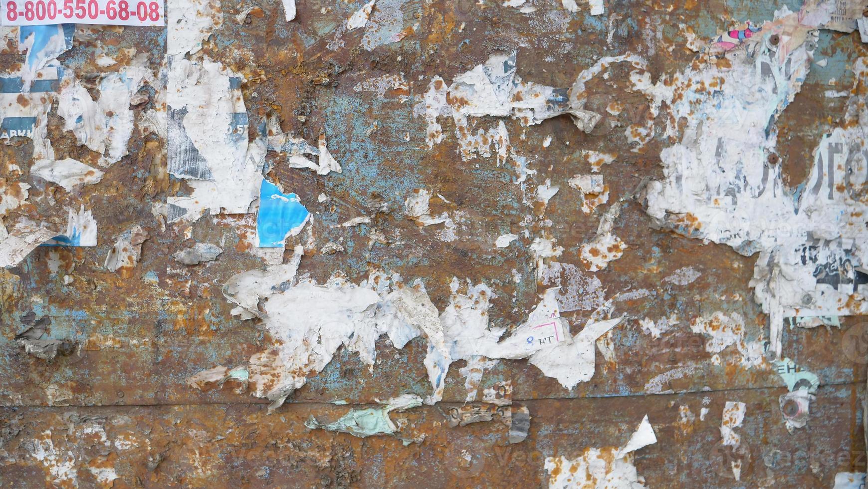 Retro vintage texture rusted metal iron broken paper background image photo