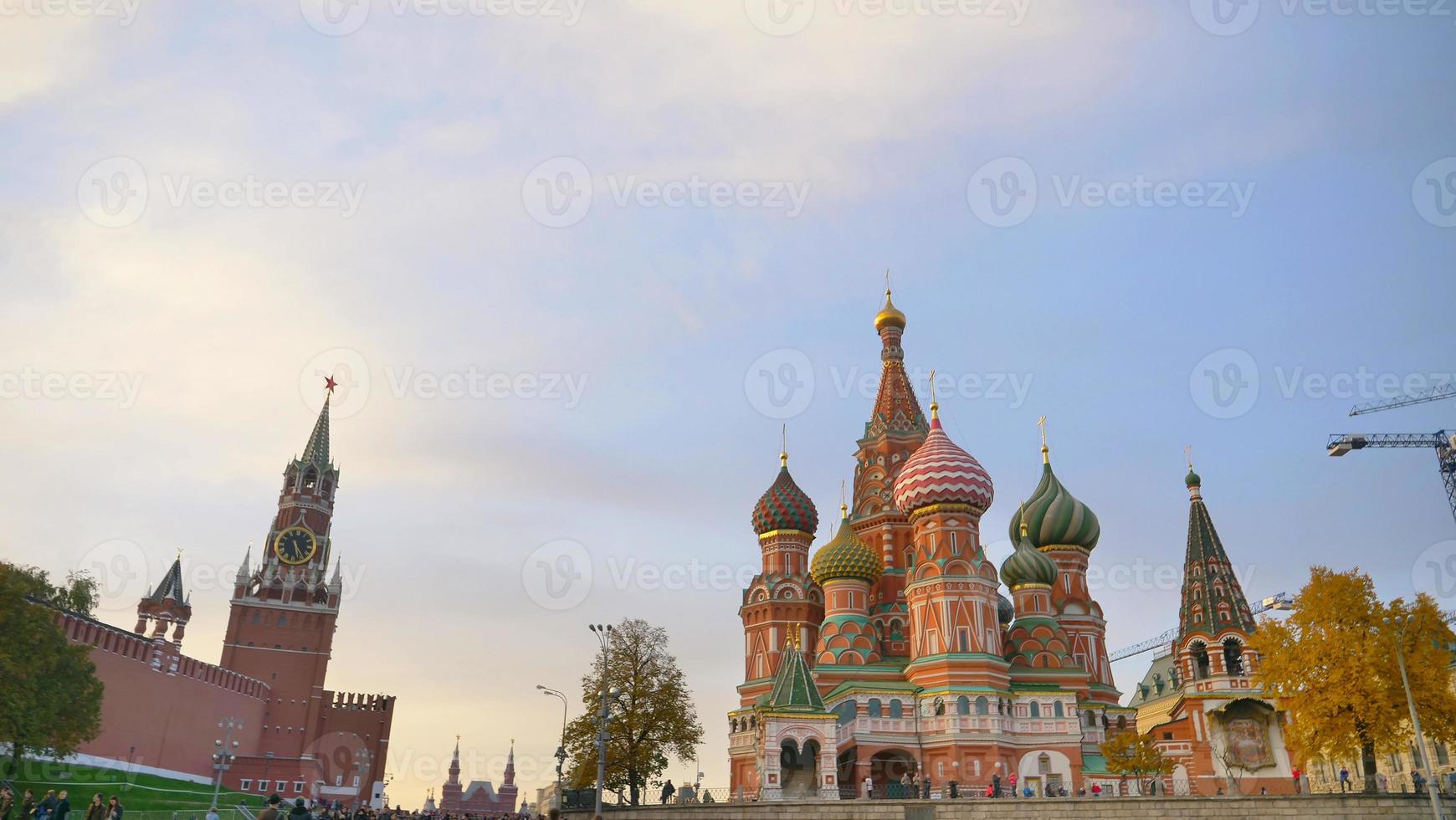 St. Basil's Cathedral in Red Square Moscow Kremlin, Russia photo