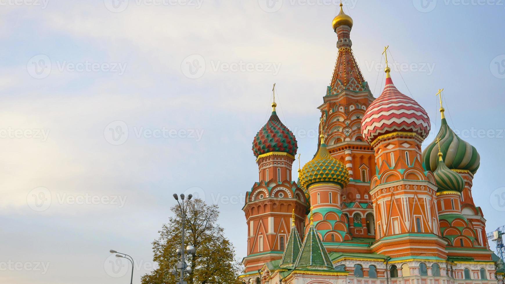 St. Basil's Cathedral in Red Square Moscow Kremlin, Russia photo