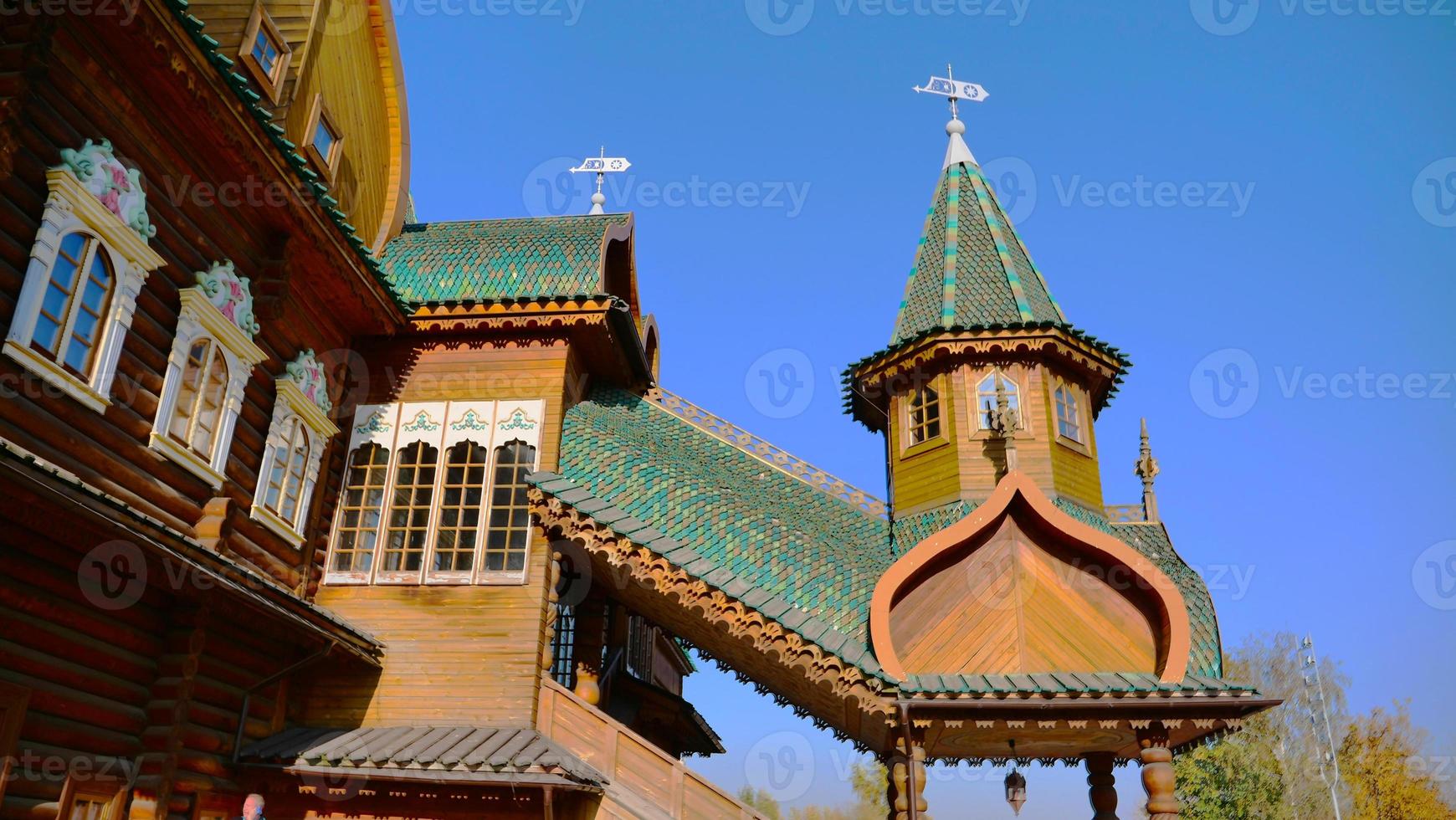 palacio del zar alexey mikhailovich en kolomenskoye, moscú, rusia foto