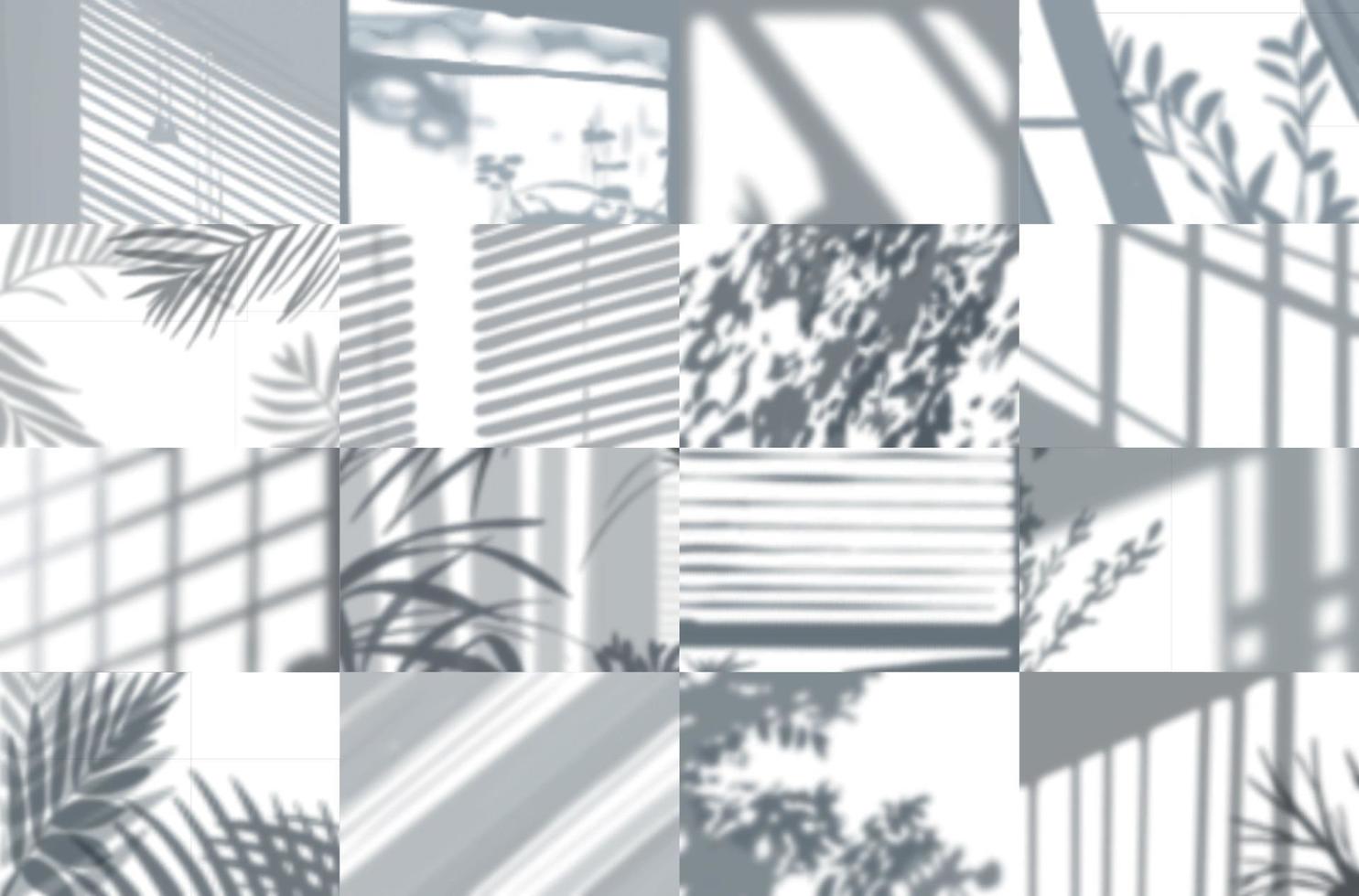 Shadow Frames Set vector