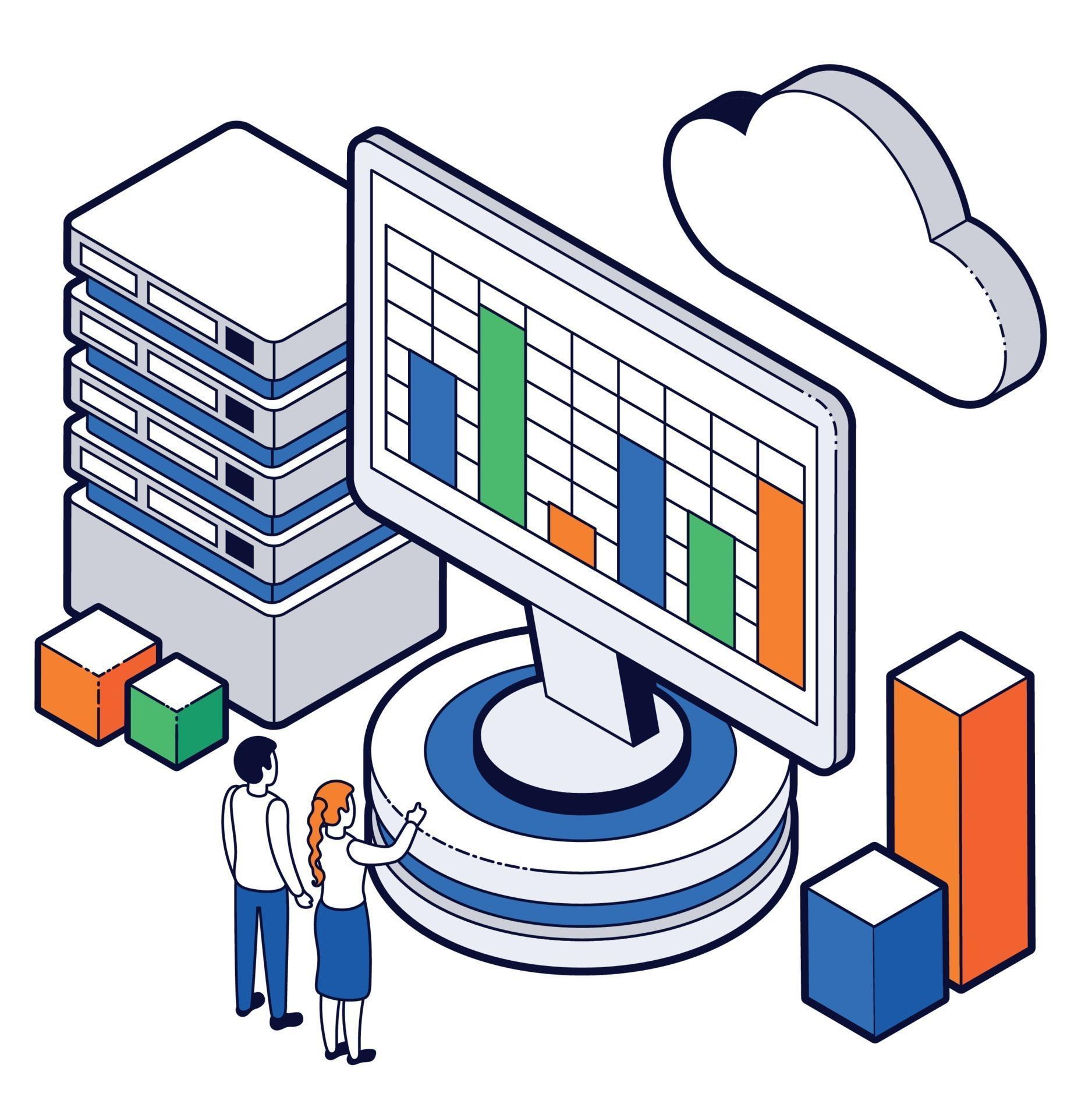 Big Data Science Analysis 3385795 Vector Art at Vecteezy