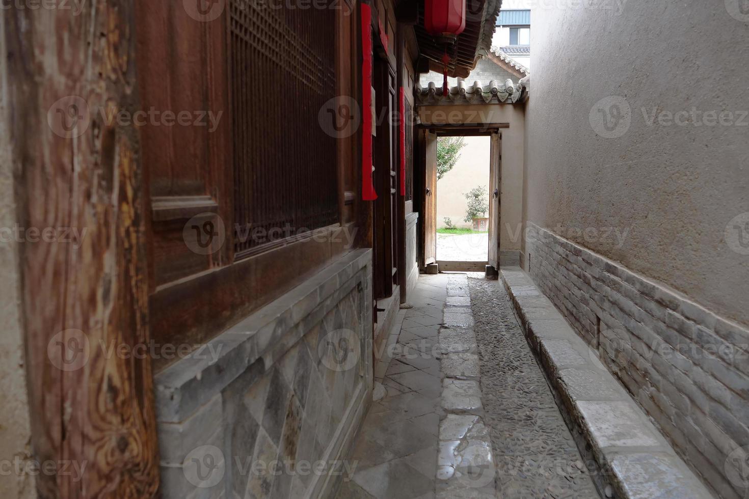 Tianshui Folk Arts Museum Hu Shi folk house, Gansu China photo