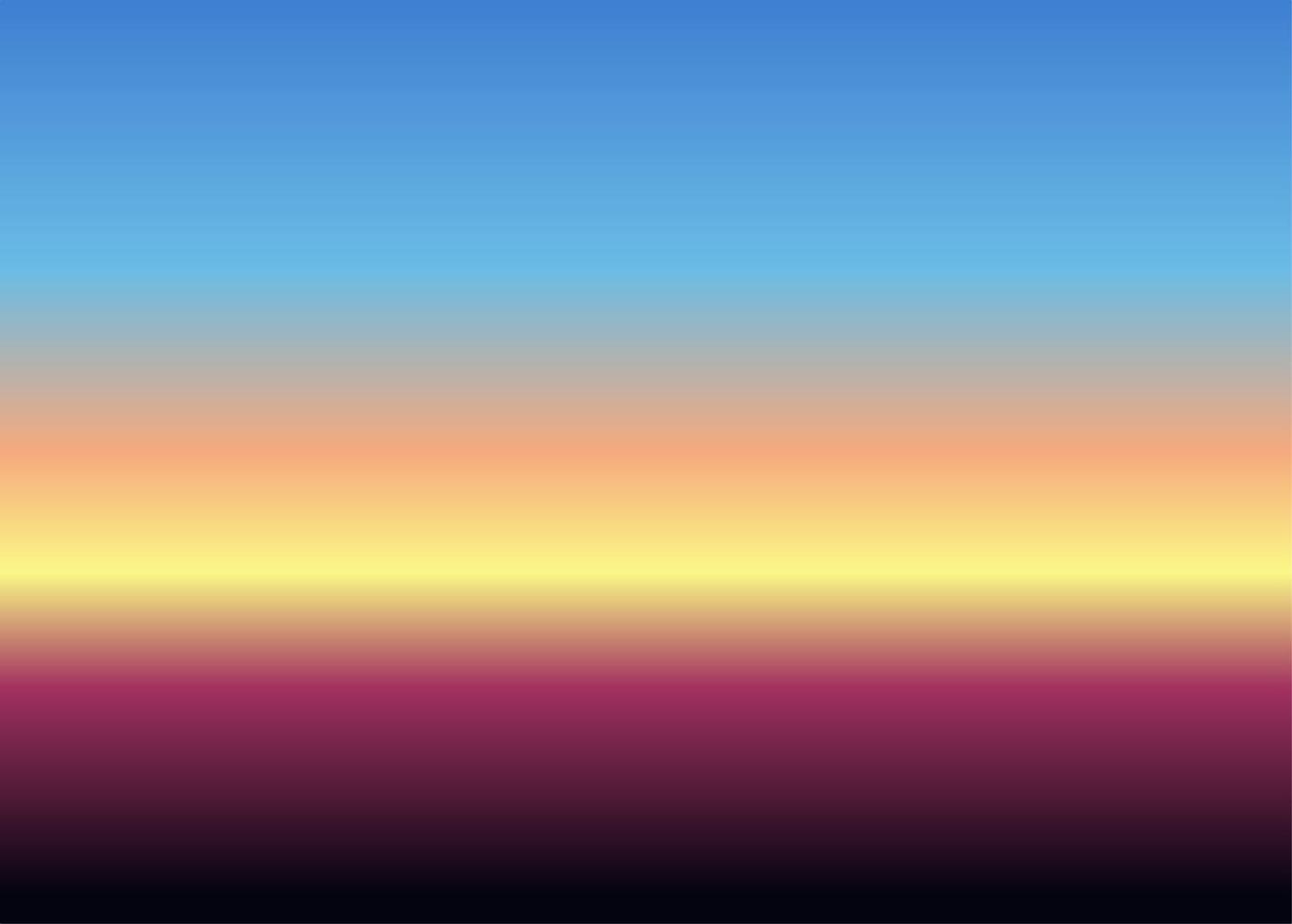 Vector gradation of the evening or morning sky at sunrise and sunset