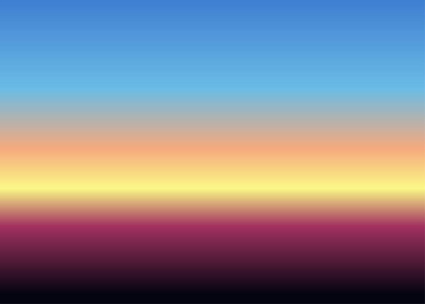 gradación vectorial del cielo nocturno o matutino al amanecer y al atardecer vector