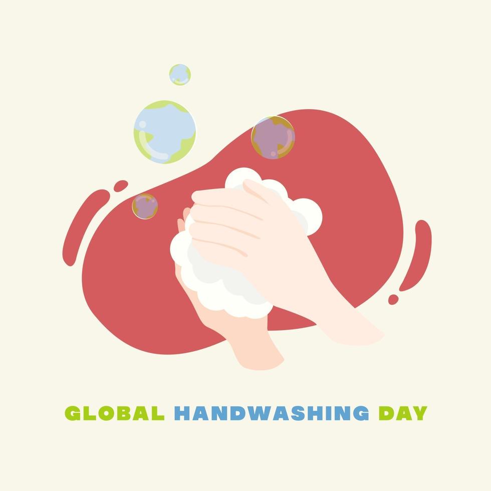 Global Handwashing Day vector