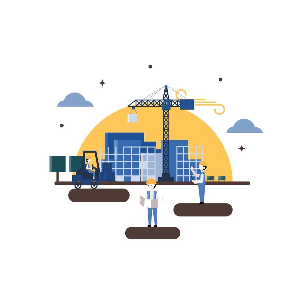 Construction Flat Icon vector