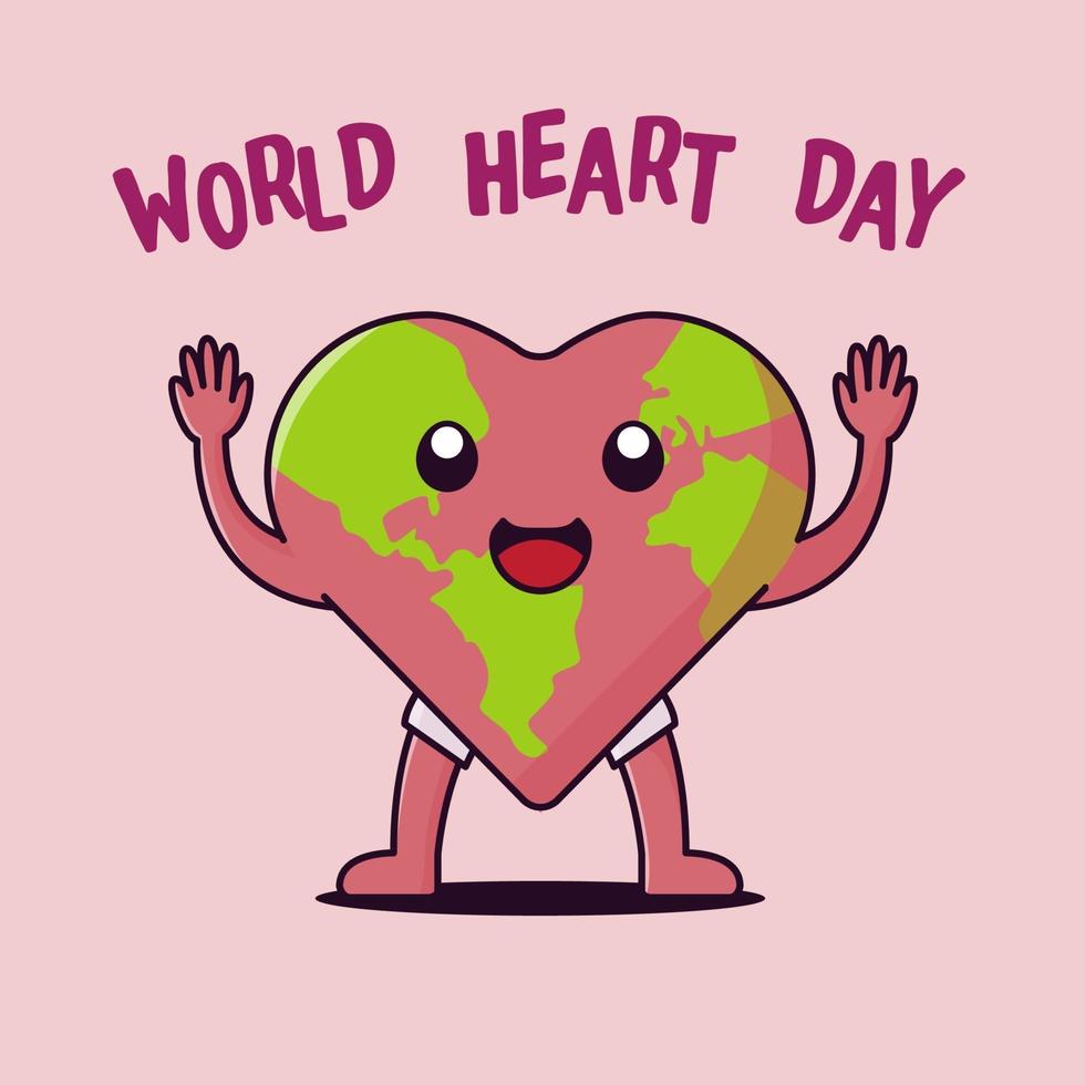 World Heart Day Icon vector