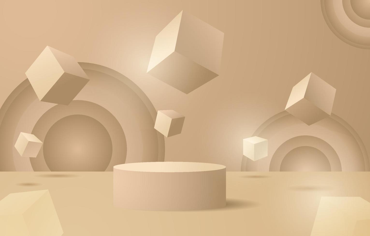 fondo 3d de lujo vector