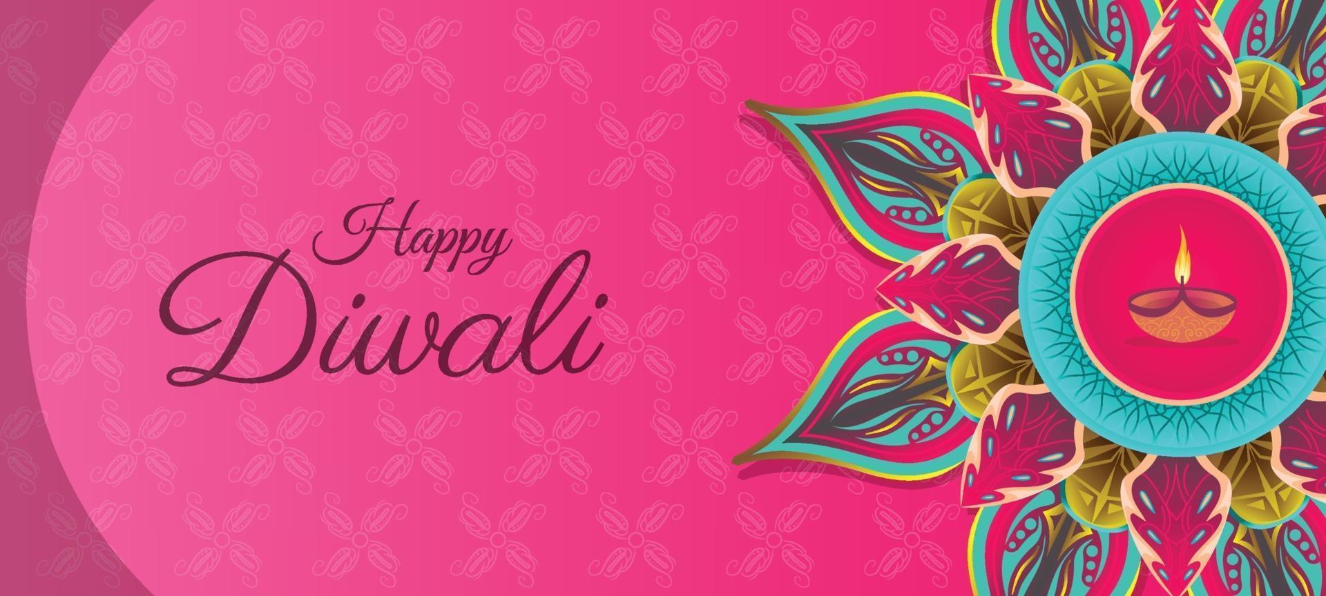 Happy Diwali Fest Background vector