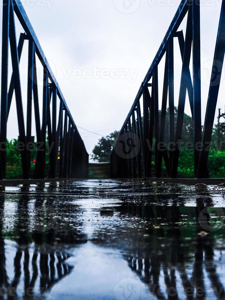 Nature photography of bridge in nature season photo