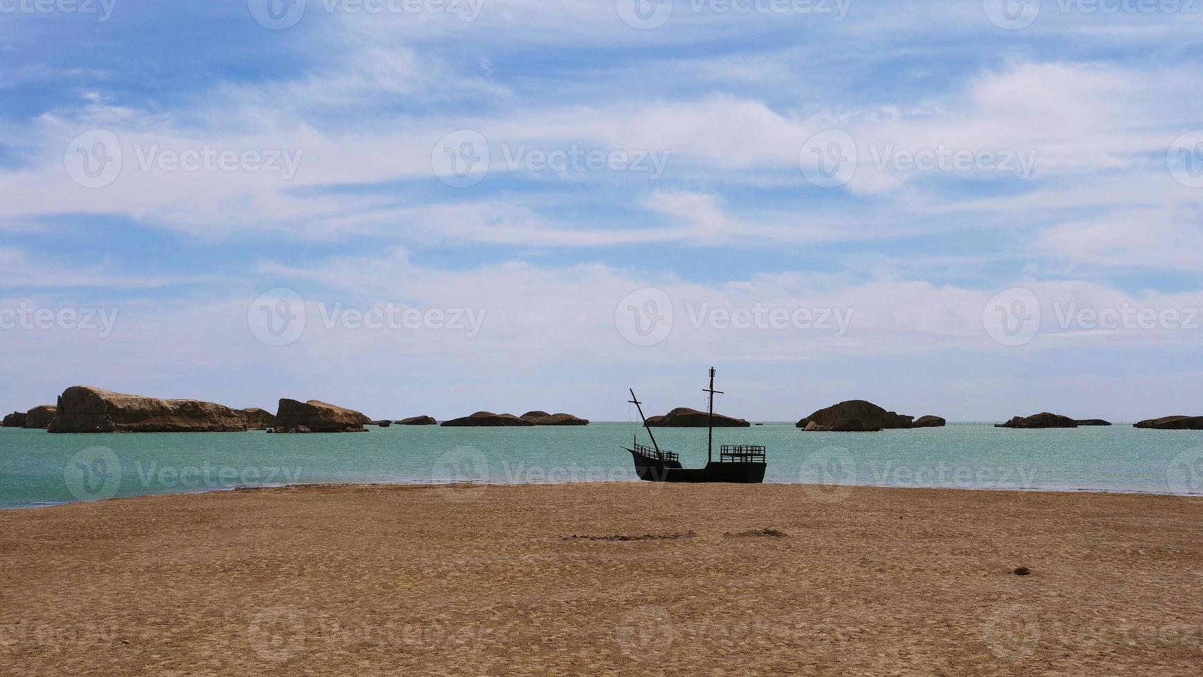 Dachaidan Wusute Water Yadan Geological park Qinghai China photo