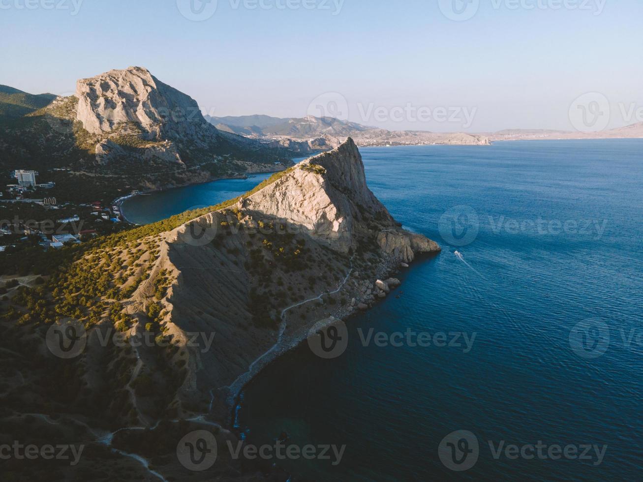 Crimean landscape and seascape photo