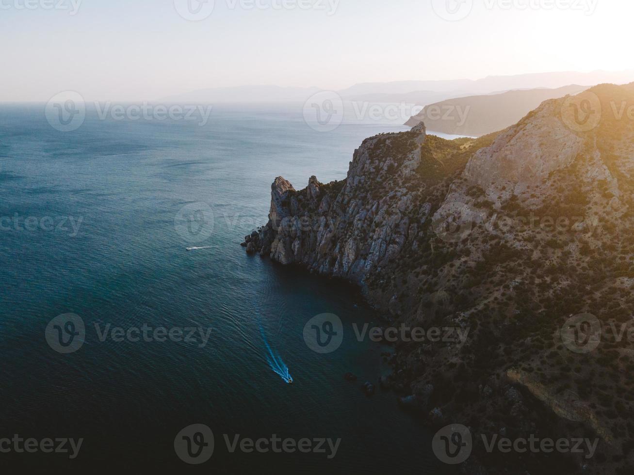 Crimean landscape and seascape photo