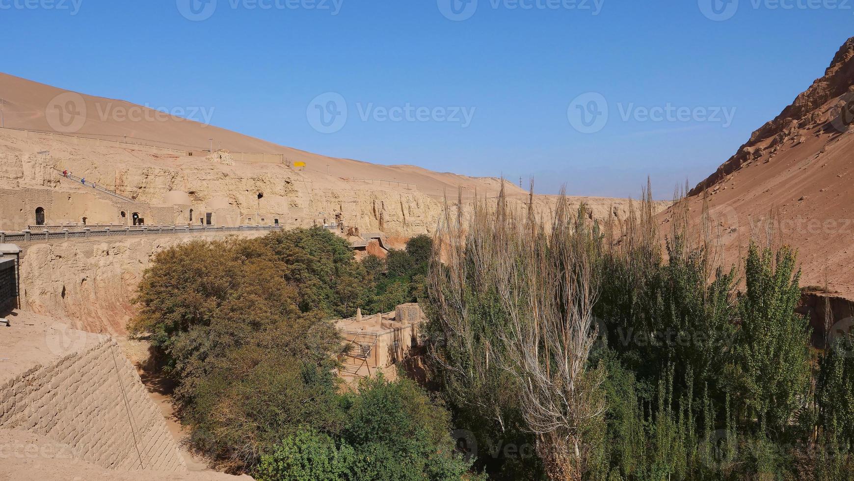 bezeklik mil cuevas de buda en turpan xinjiang provincia china. foto