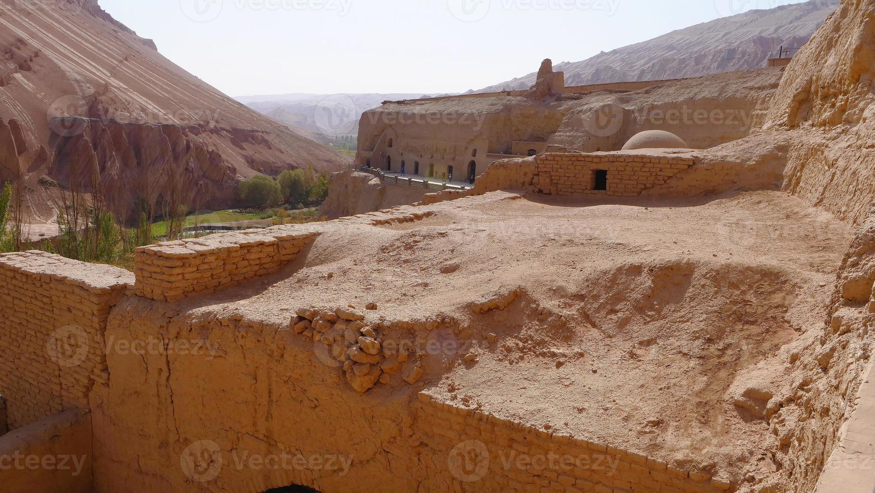 bezeklik mil cuevas de buda en turpan xinjiang provincia china. foto