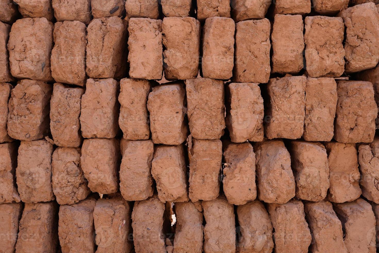 old house brick in Tuyoq Village Valley Turpan Xinjiang Province China photo