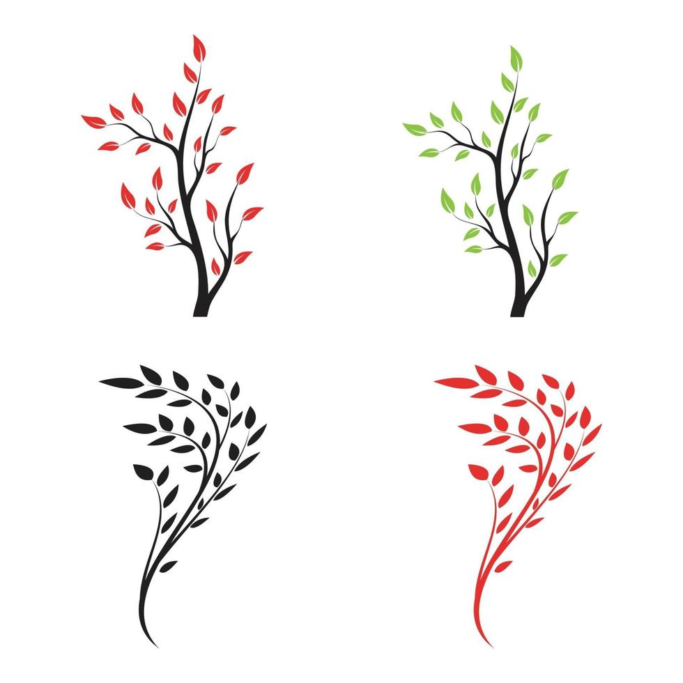 branch tree vector illustration summer clipart autumn clipart nature