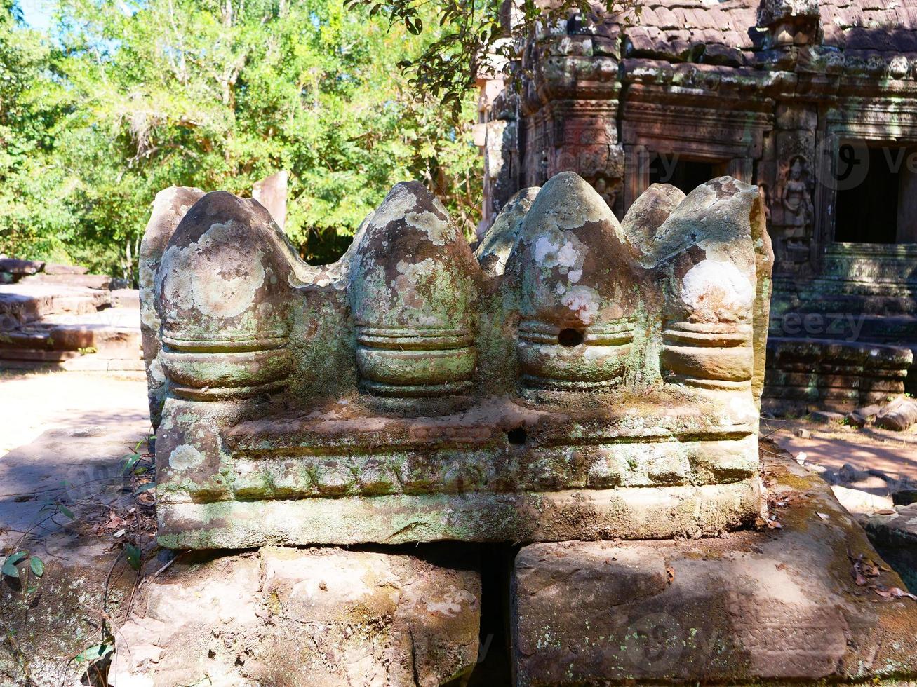 ruin at Banteay Kdei in Siem Reap, Cambodia photo
