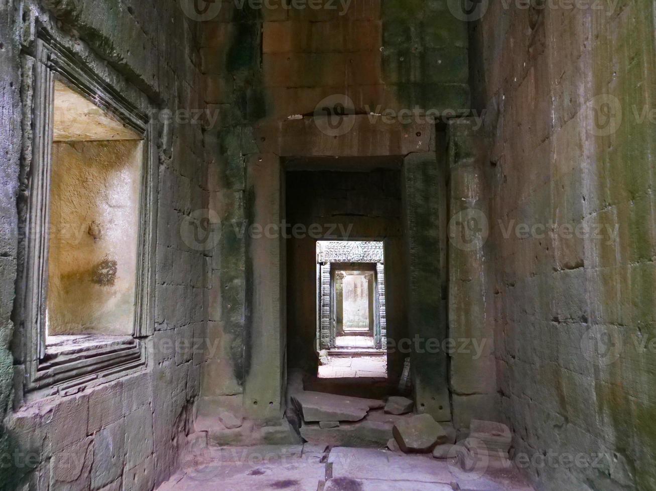 Preah Khan temple Angkor Wat complex, Siem Reap Cambodia photo