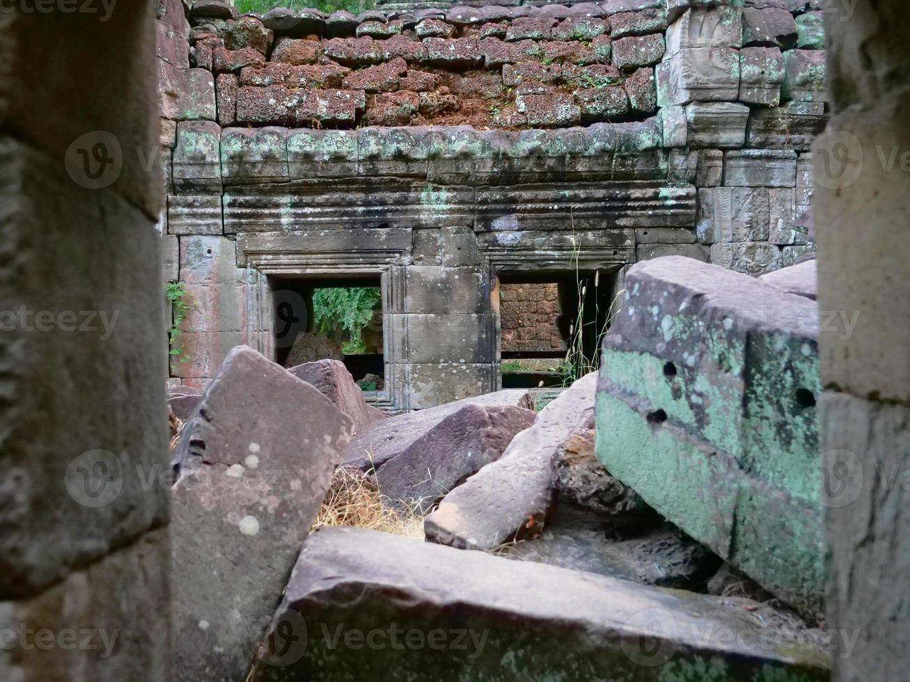 Templo preah khan complejo de angkor wat, siem reap, camboya foto