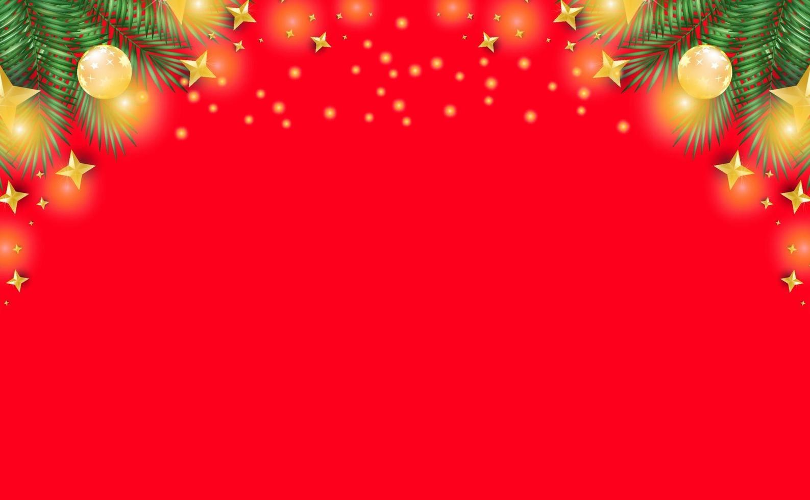 crystal ball and twinkling stars background vector