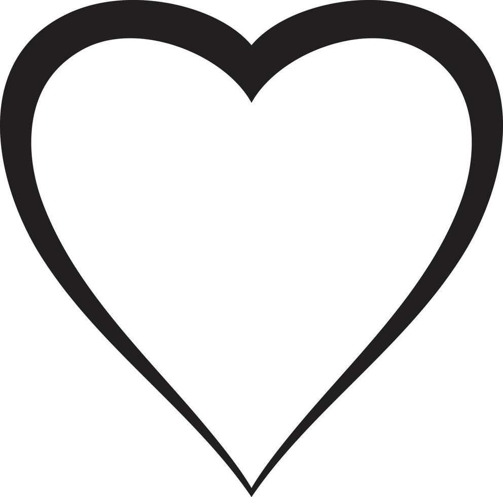 diseño de icono de corazón vector