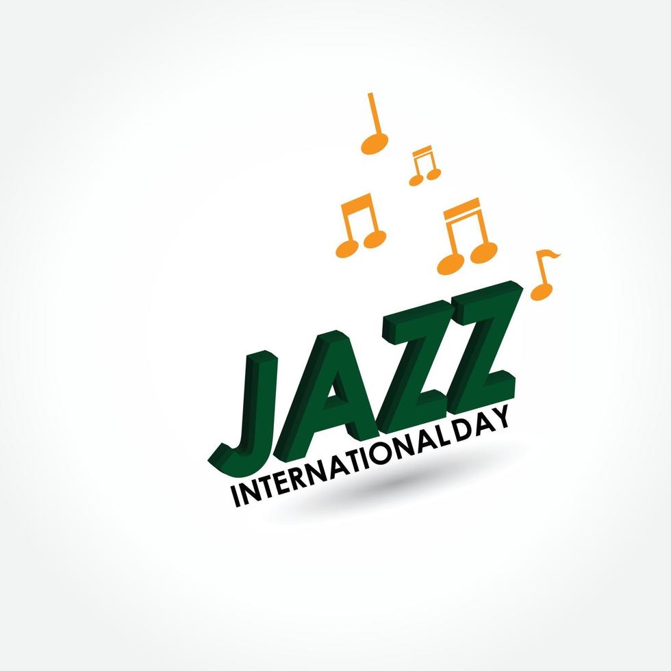 Vector poster for the jazz festival with music instruments. Perfect for music events