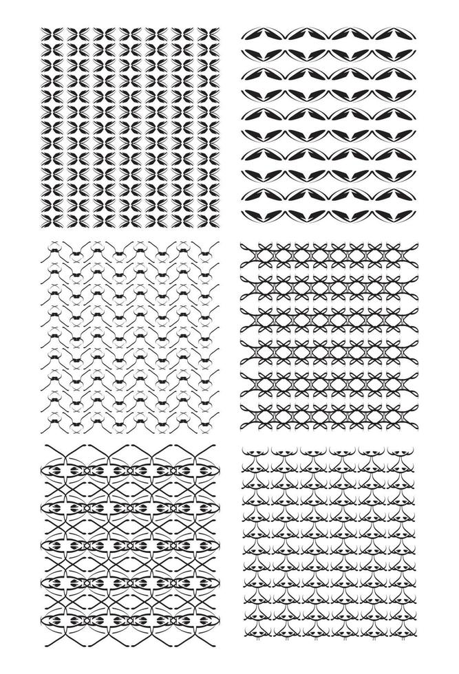 Set Abstract background texture pattern design vector illustration.