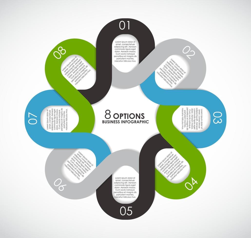 Infographic Templates for Business Vector Illustration.
