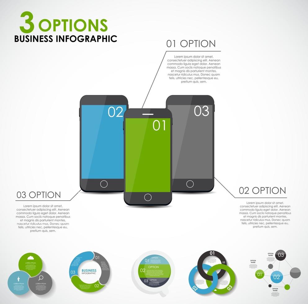 Infographic Templates for Business Vector Illustration.