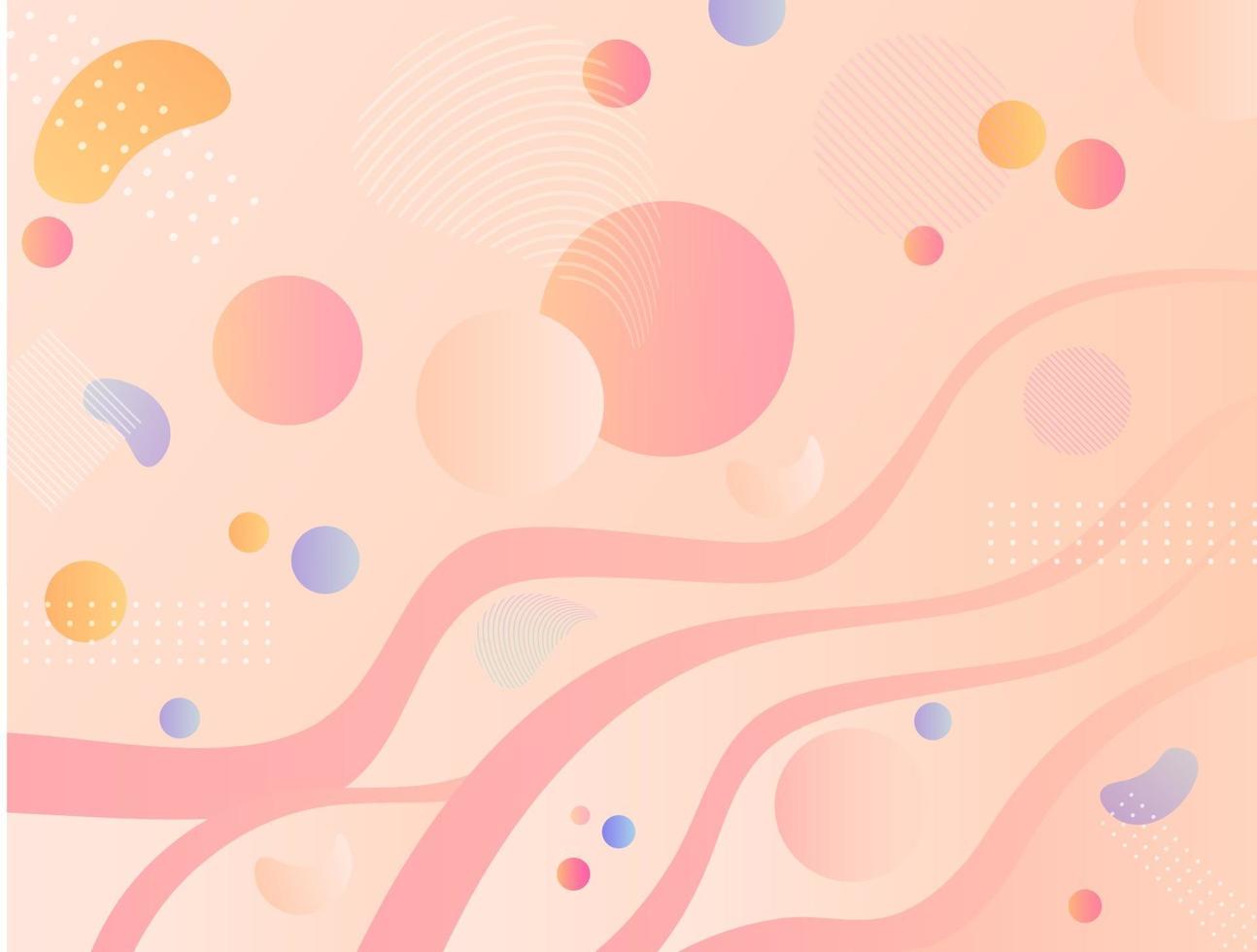 dynamic liquid colorful vector background