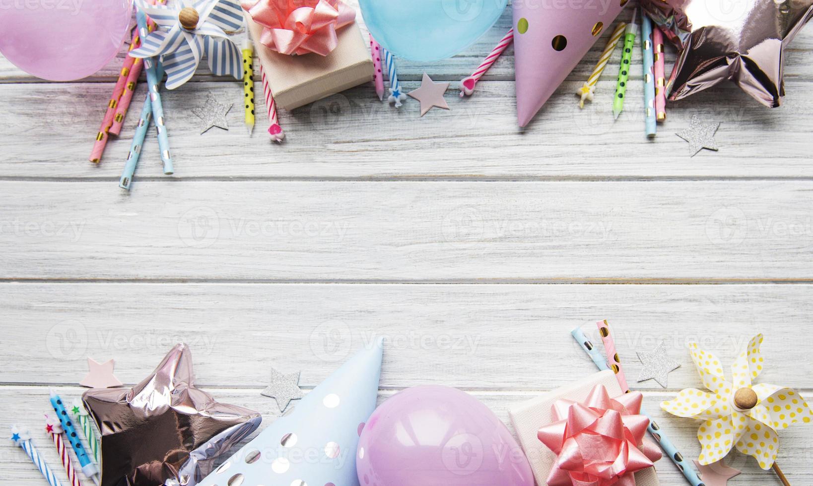 Happy birthday or party background photo