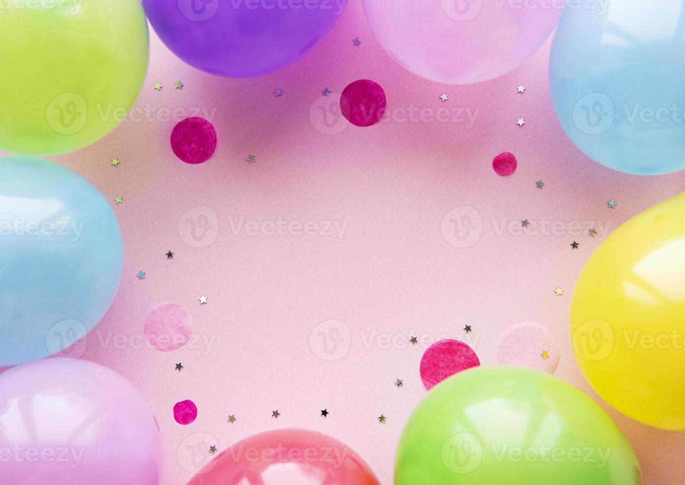 Happy birthday or party background photo