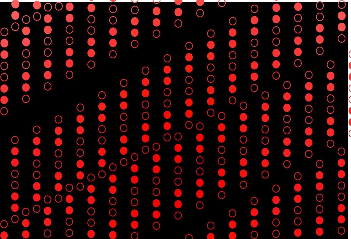 Dark Red vector layout with circle shapes.