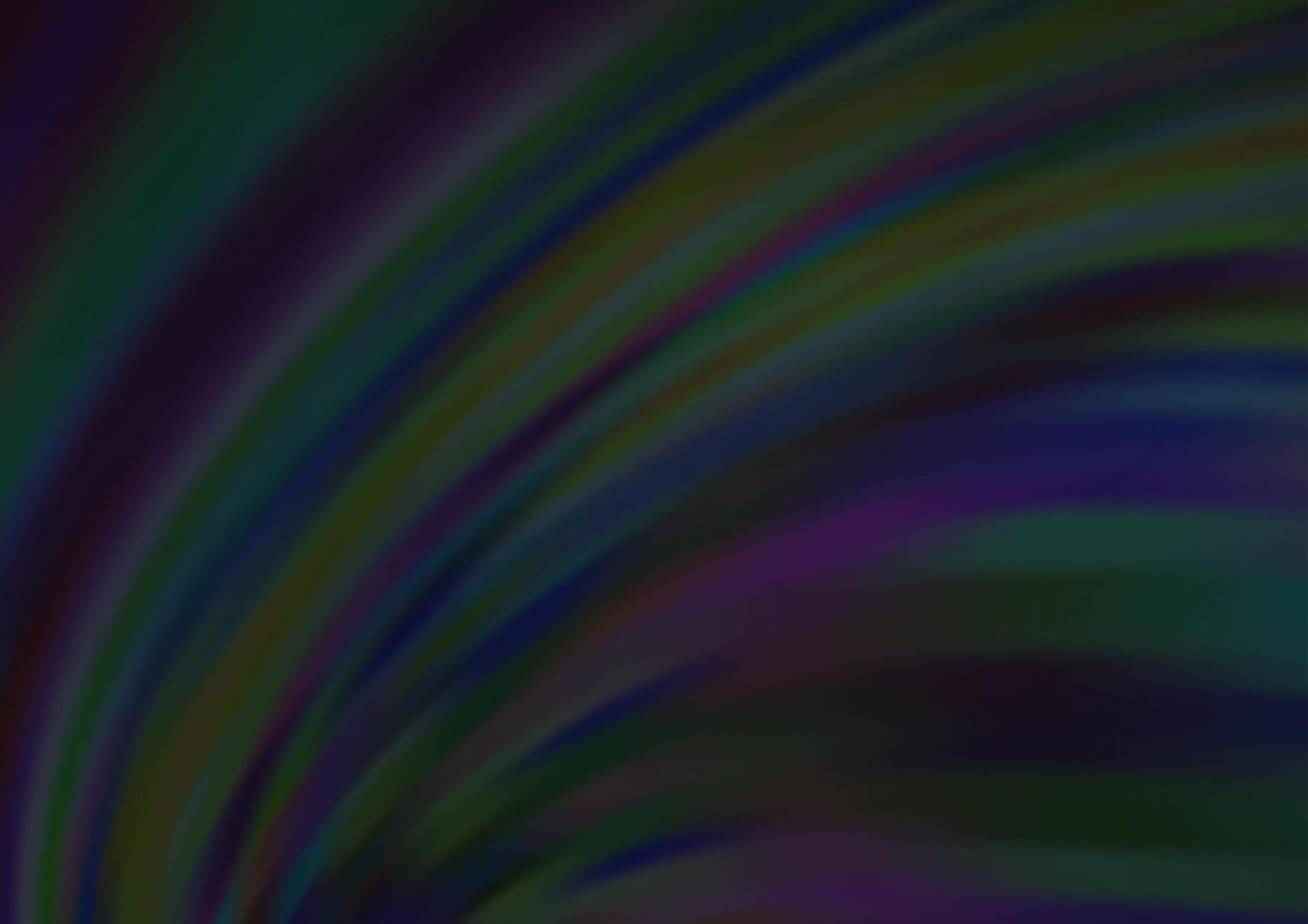 Dark Black vector template with bubble shapes.