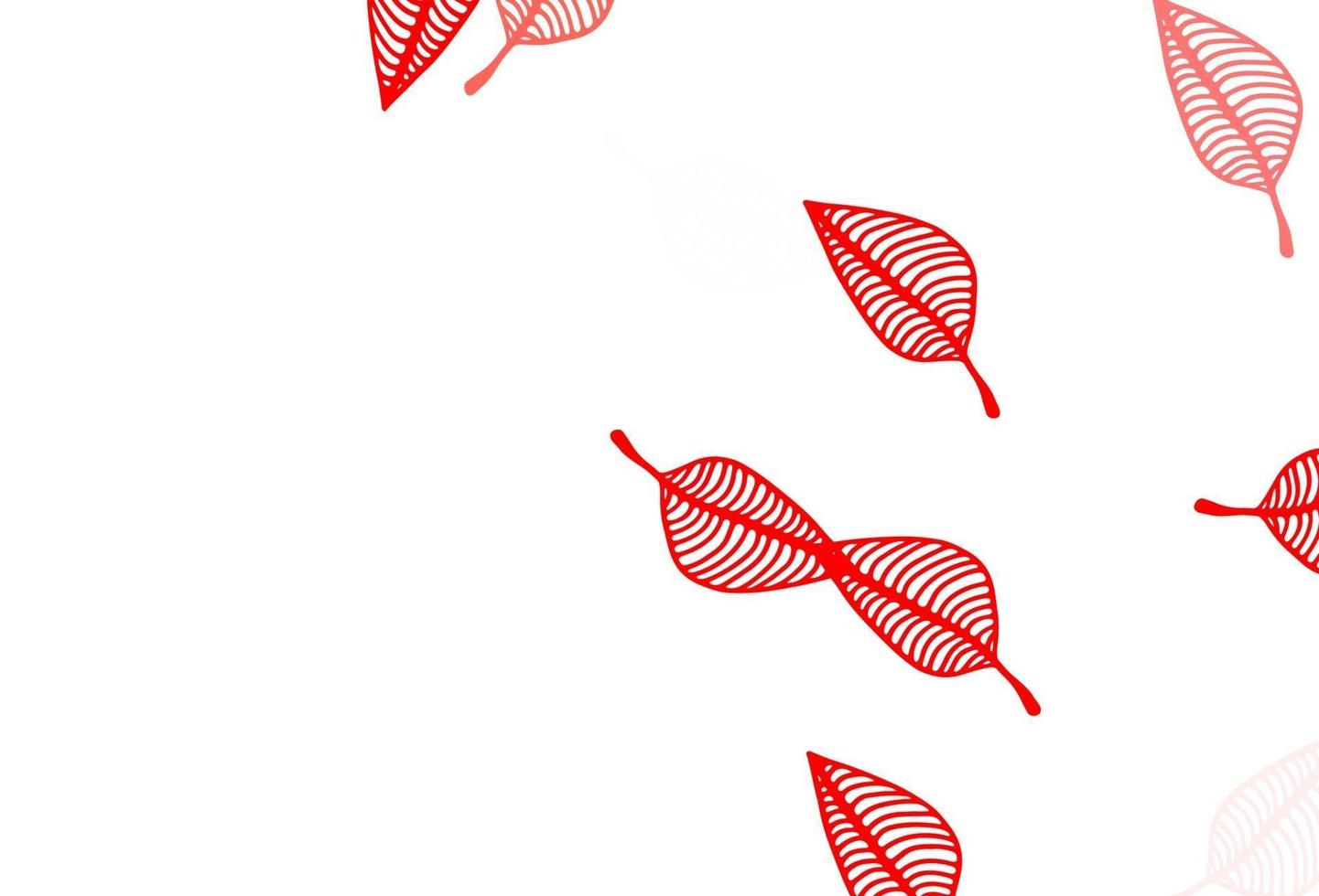 Light Red, Yellow vector sketch backdrop.