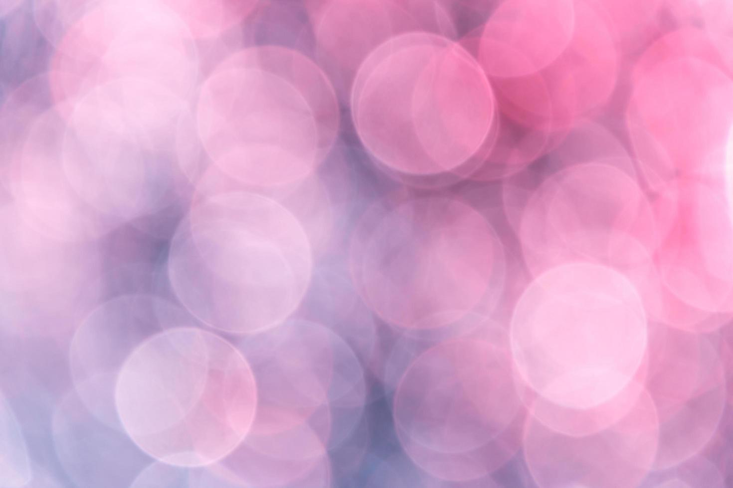 Abstract blurred background with pink-blue color and highlights photo