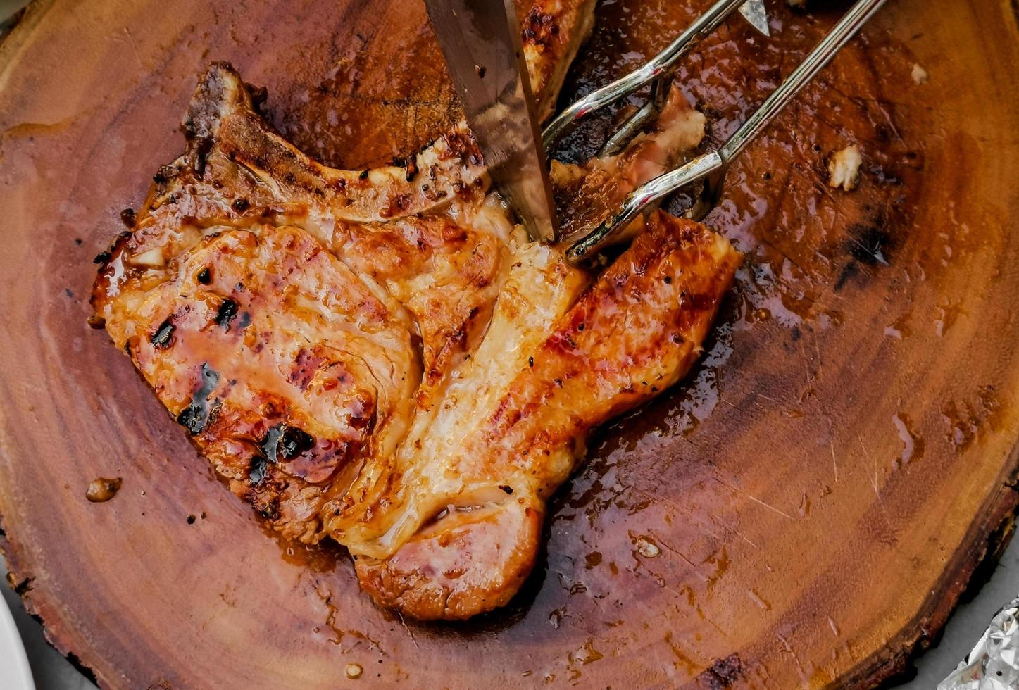 chuletón a la plancha foto