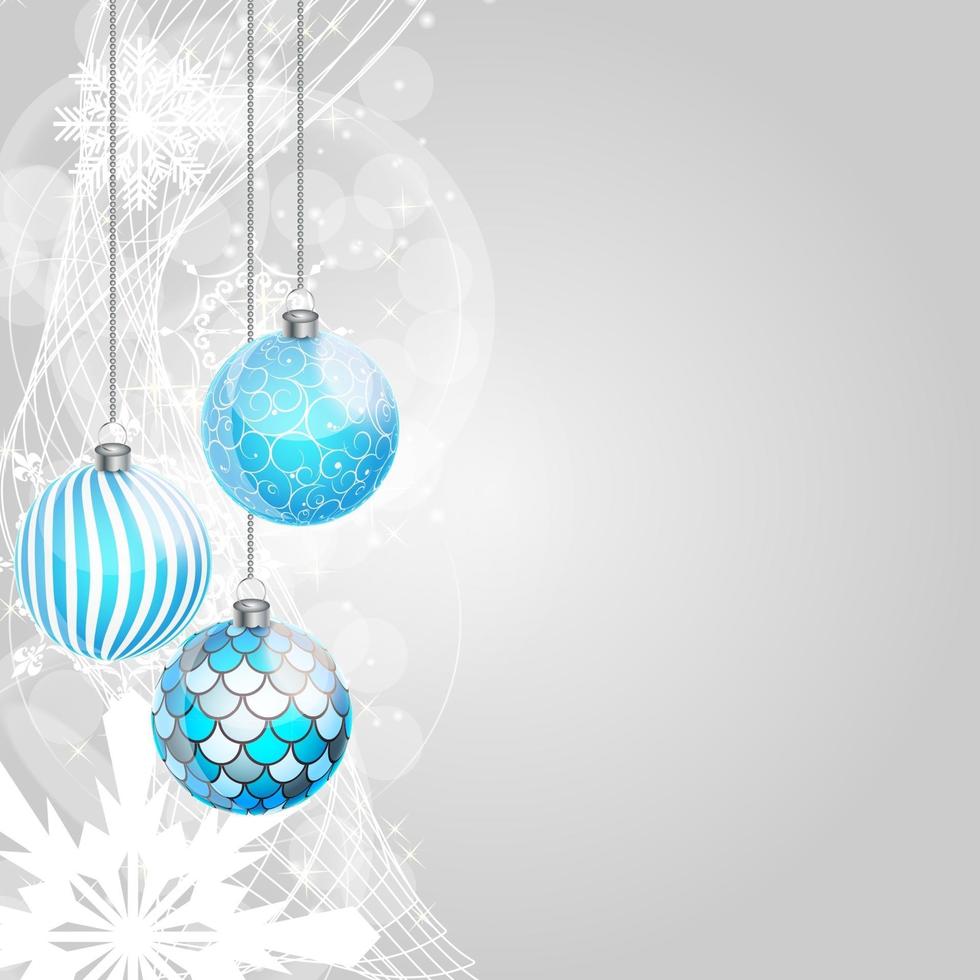 Abstract Beauty Christmas and New Year Background. vector